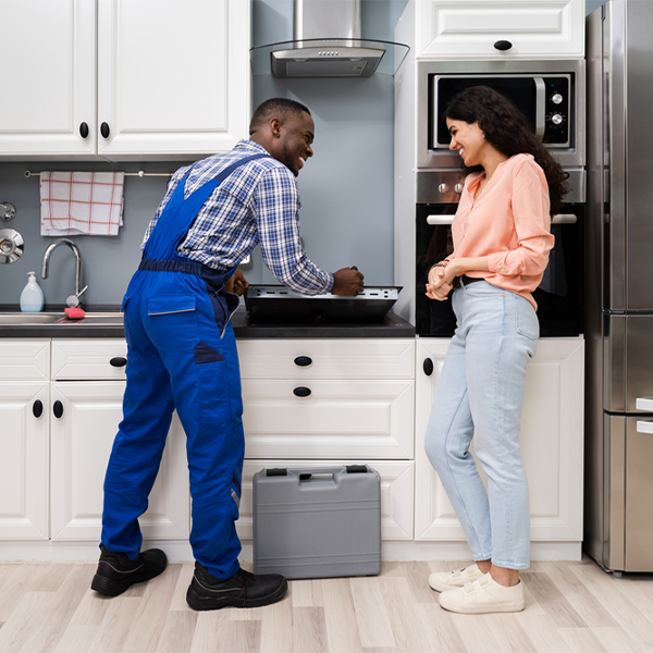 can you provide an estimate for cooktop repair before beginning any work in Medford